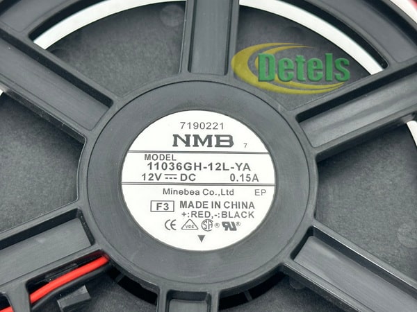 Вентилятор обдуву NMB 11036GH-12L-YA 12V для холодильника Bosch, Siemens (10004555) Вентилятор обдуву NMB 11036GH-12L-YA 12V для холодильника Bosch, Siemens (10004555)